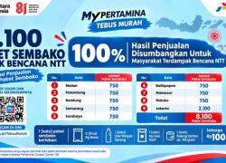 Pertamina Patra Niaga Gelar Tebus Murah Paket Sembako Peduli Bencana NTT
