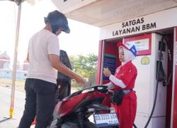 Pertamina Patra Niaga Tambah SPBU Modular di CPI, Antrean BBM Makassar Landai