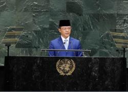 Pidato Di Sidang Umum PBB, New York Menlu Sugiono Suarakan Palestina Merdeka