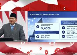 Ekonomi RI Moncer, Prabowo: Bantu Rakyat dan Jaga APBN Bisa Berjalan Bersama