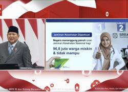 Prabowo: Negara Tanggung Penuh Iuran JKN 96,8 Juta Warga Miskin & Tidak Mampu