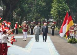 Prabowo: RI-Jerman Komit Jaga Perdamaian Dunia