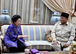 Prabowo Takziah Ke Kediaman Megawati, Sampaikan Belasungkawa Atas Wafatnya Guruh