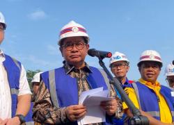 Pramono Targetkan Jalan Sejajar Rel Kereta Pasar Minggu Selesai Tahun Depan