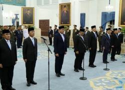 Reshuffle ke-8: Prabowo Lantik 9 Pejabat Baru, Ini Daftar Nama dan Jabatannya