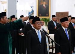 Resmi Dilantik di Istana Pratikno Pimpin 25 Anggota Wantimpres