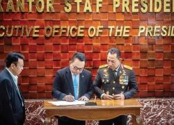 Resmi Menjabat Kepala Staf Kepresidenan Jenderal Sigit Siap Kawal Program Prioritas Prabowo