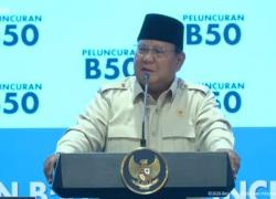 Resmikan B50, Prabowo: Indonesia Negara Pertama Terapkan Mandatori Biodiesel 50%