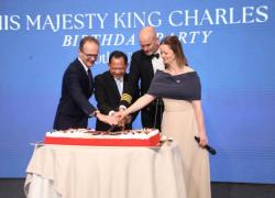 RI-Inggris Perkuat Kemitraan Strategis Menteri Tito Bernyanyi Di Pesta Ultah Raja Charles III