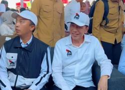 Safari 3 Hari di Lampung, Jokowi Pakai Baju dan Topi PSI