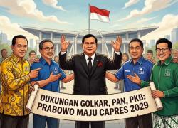 Setelah Golkar, PKB & PAN Menyusul Prabowo 2 Periode Terus Disuarakan