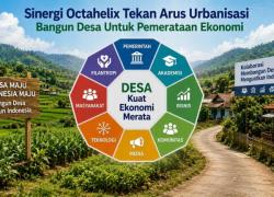 Sinergi Octahelix Tekan Arus Urbanisasi Bangun Desa Untuk Pemerataan Ekonomi