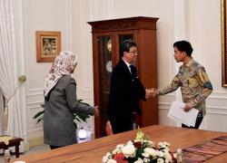 Terima Jajaran UTDI Wapres Dukung Santri Belajar Teknologi Digital