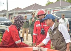 Tinjau Guntung Damar, Menhut Tegaskan Pelaku Karhutla Bakal Ditindak
