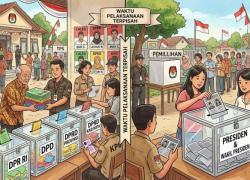 Wacana Baru Revisi UU Pemilu: Pileg & Pilpres Digelar Terpisah