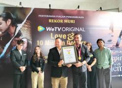 WeTV Original Love dan 10 Million Dollars Raih Rekor MURI
