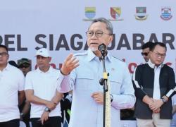 Zulhas Di Apel Siaga Jabar Berseka Pilah Sampah Dari Rumah, Jangan Tunggu Jadi Bencana