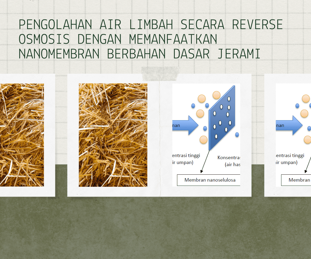 Pengolahan Air Limbah Secara Reverse Osmosis Dengan Memanfaatkan ...