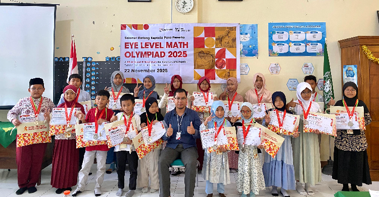 700 Peserta Dari Seluruh Indonesia Ikuti Eye Level Math Olympiad (ELMO) 2025