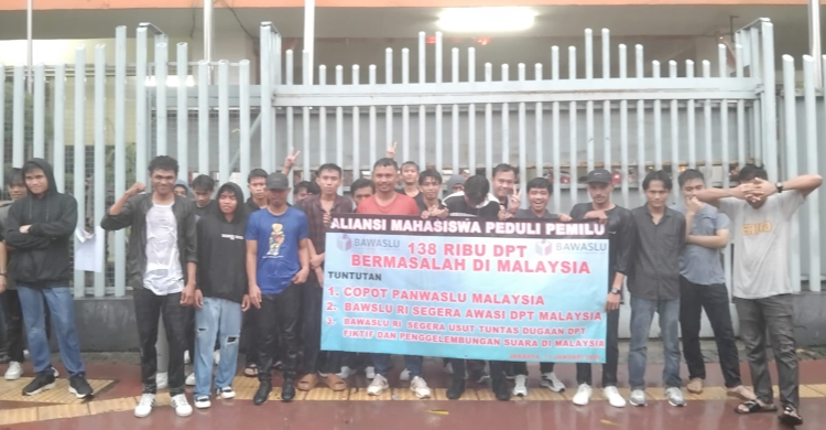 Aliansi Mahasiswa Desak Kpu Bertindak Usut Dugaan Dpt Fiktif Di Malaysia