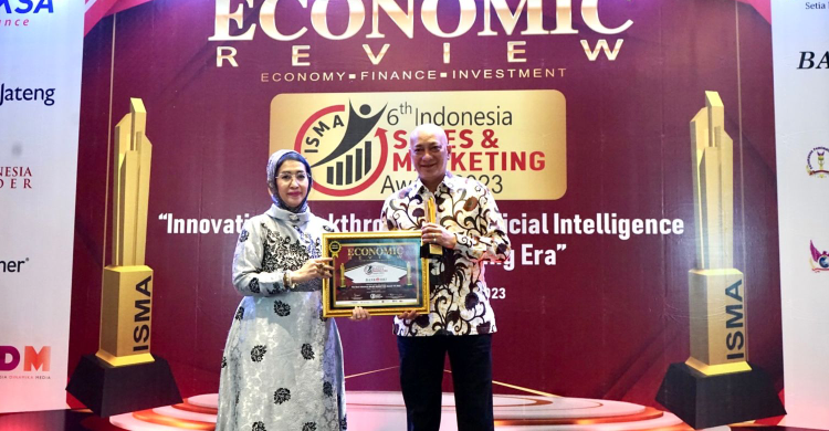 Bank DKI Sabet Penghargaan The Best Indonesia Sales Marketing