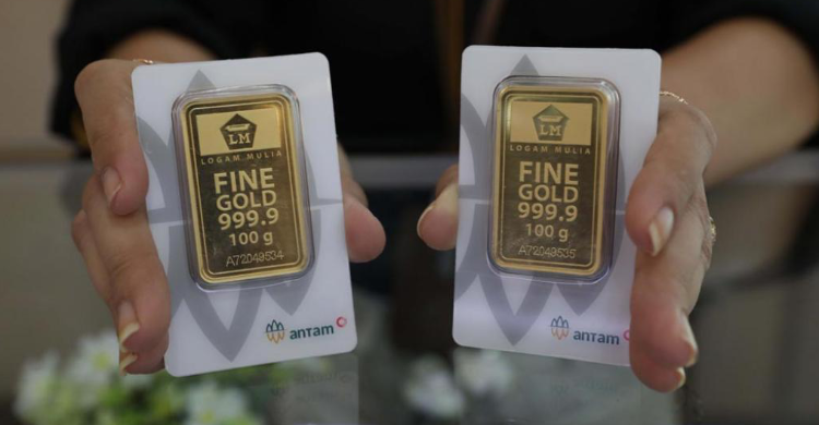 Awal Pekan, Harga Emas Tembus Rp 1.070.000 Per Gram