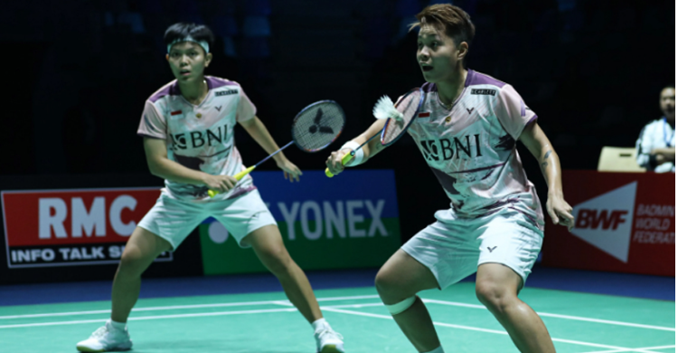 Badminton French Open 2023, Minionswati Hancurkan Jepang