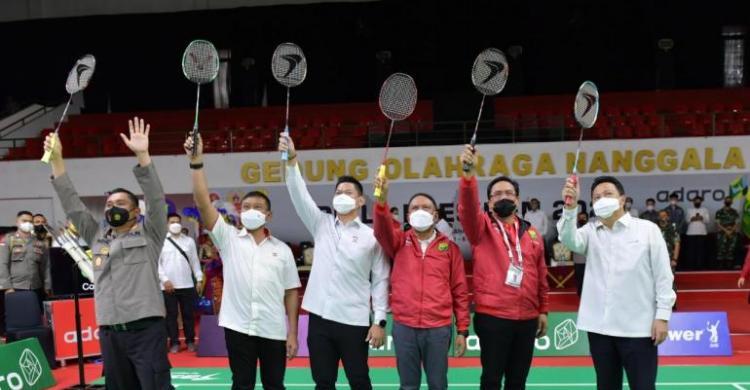 Badminton Piala Presiden 2022 Menpora: Insya Allah, Indonesia Tembus 5 ...