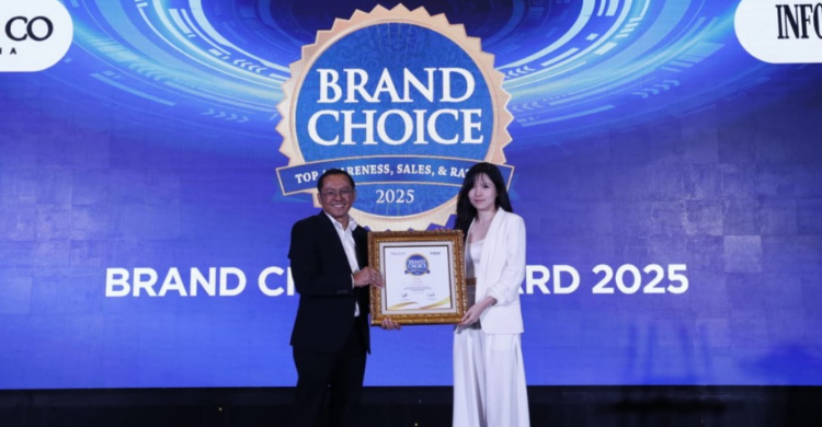 Berkat Inovasi dan Kepercayaan Konsumen, Roona Raih Brand Choice Award 2025