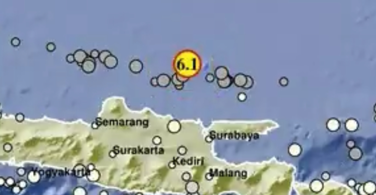 BMKG: Gempa M5,9 Di Laut Jawa Bagian Utara Jatim Dipicu Aktivitas Sesar ...