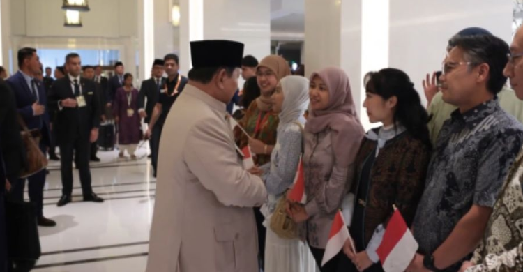 Kontingen Indonesia yang dilepas langsung oleh Presiden Prabowo di Istana Negara, Jakarta, Rabu (9/9/2026). (Foto: Dok. Bakom RI)