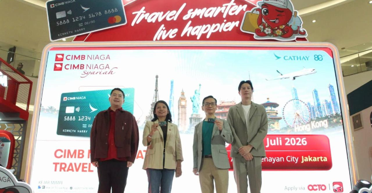 vivotogel CIMB Niaga Tebar Promo Traveling Murah & Hemat di Cathay Travel Fair 2026