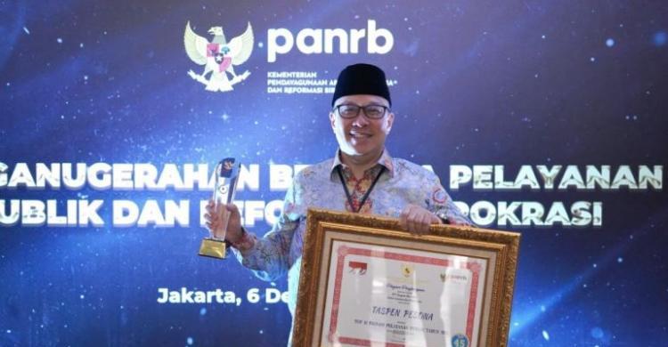 Cuma TASPEN PESONA, BUMN Yang Sabet Penghargaan TOP 45 Inovasi Layanan ...