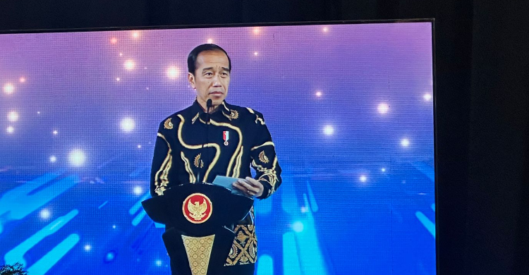 Di Pertemuan Tahunan BI, Jokowi Optimis Ekonomi RI Tetap Tumbuh Tahun Depan