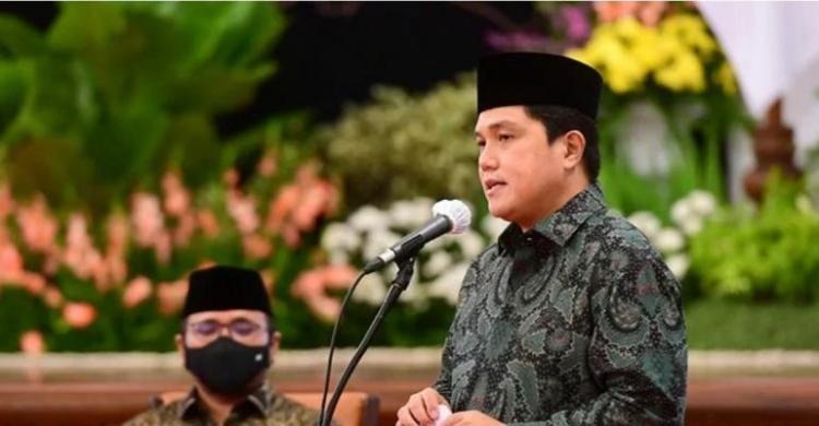 Erick: Ekonomi Syariah Di Bawah BSI Lebih Tinggi Dibanding Himbara