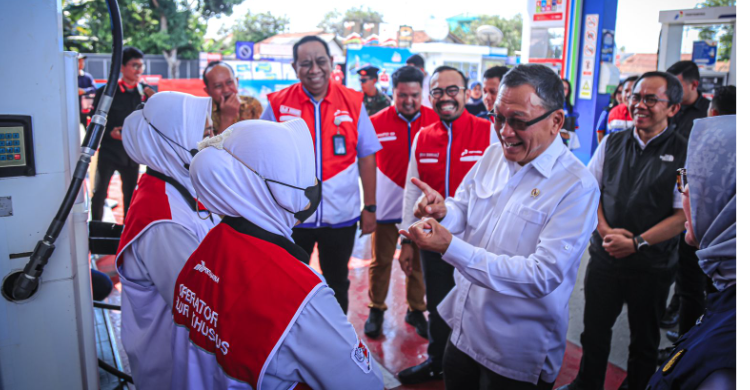 ESDM Dan Pertamina Patra Niaga Tinjau Langsung Layanan Energi Saat Nataru