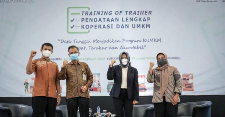 Gandeng BPS, Kemenkop UKM Data Koperasi Dan UMKM