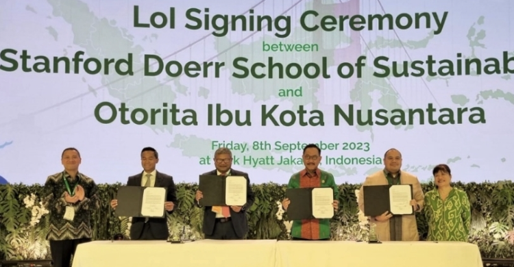 Gandeng Stanford Doerr, Bukti Nyata IKN Pegang Teguh Prinsip Sustainability