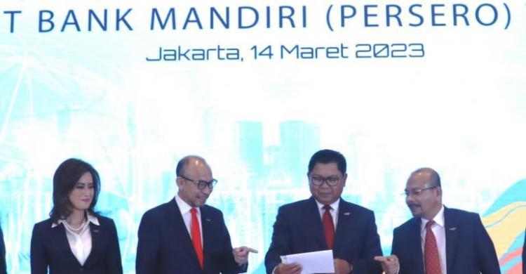 Gelar RUPST, Bank Mandiri Bagikan Dividen Rp 24,7 Triliun