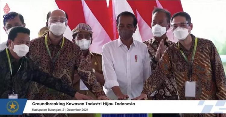 Groundbreaking Kawasan Industri Hijau Di Bulungan Jokowi: Saya Nggak ...