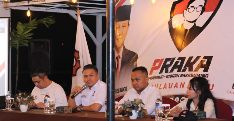 Hormati SBY, Praka Deklarasi Dukungan Prabowo-Gibran Di Pacitan