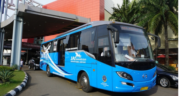 Ini Rute Dan Jadwal Bus DAMRI JA Connexion Dari Bandara Soekarno-Hatta