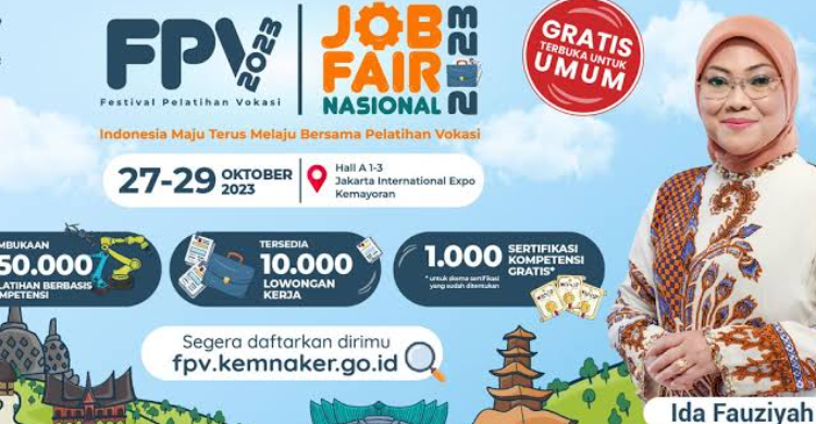 Job Fair Kemenaker Di JIExpo Buka 10 Ribu Lowongan Kerja