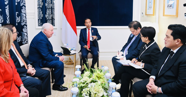 Jokowi Dan Richard Adkerson Bahas Freeport