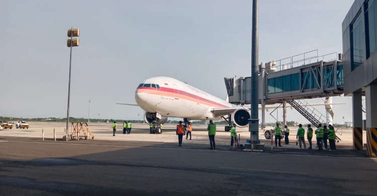 Kembali Layani Penerbangan Umrah, Bandara Kertajati Berangkatkan 144 Jemaah