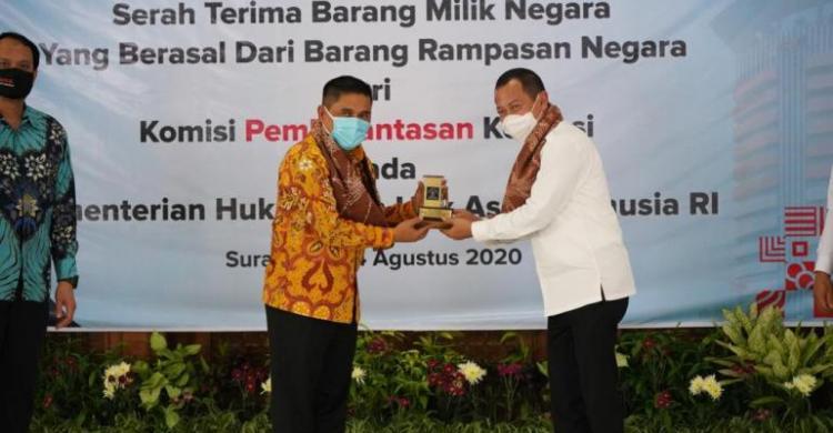 KPK Serahkan Aset Kasus Korupsi Djoko Susilo Ke Kemenkumham