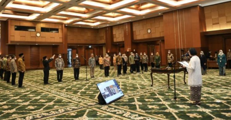 Lantik Pejabat Eselon I Sri Mulyani: Tak Ada Tempat Bagi Ego Individual ...