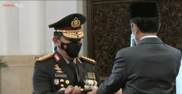 Listyo Sigit Prabowo Resmi Dilantik Jadi Kapolri