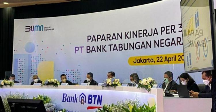 Naik 36,75 Persen, BTN Kantongi Laba Bersih Rp 625 Miliar