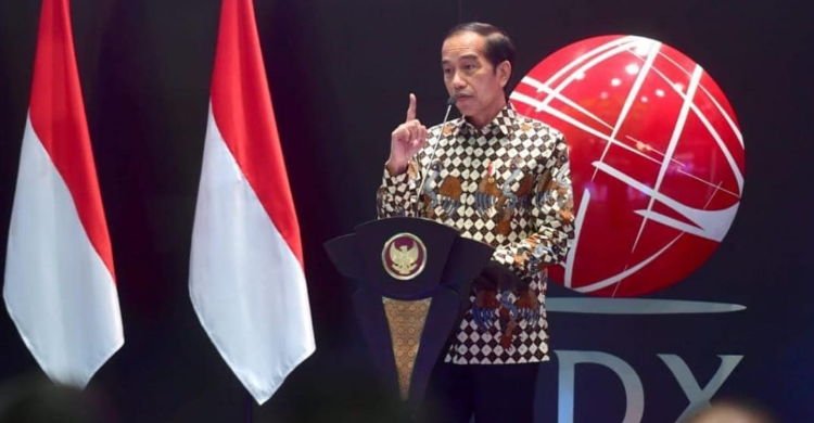 Pamer Angka-angka Ekonomi Tumbuh Jokowi Lagi Bahagia